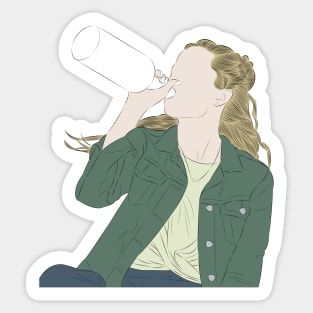 Trashed Shelby - The Wilds Sticker